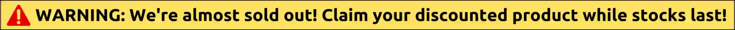 Horse Peak Gelatin stock out warning